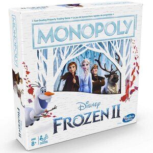3/$77❤️new sealed Monopoly Disney FROZEN II 2 board game Hasbro Parker Brothers